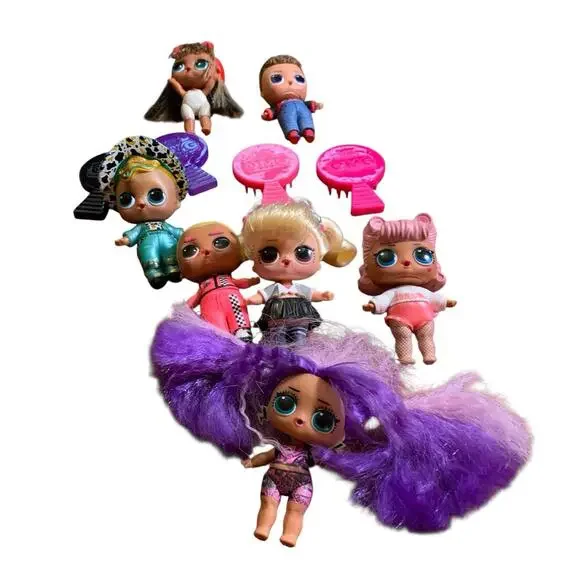 Huge LOL Surprise Doll Lot 40+ Dolls, 3 OMG Fashion Dolls, Playset & Accessories